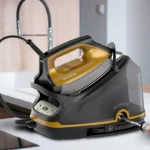 Centrale Vapeur haute Pression de 1,1L avec 6,4 Bars 2200W noir jaune Rowenta