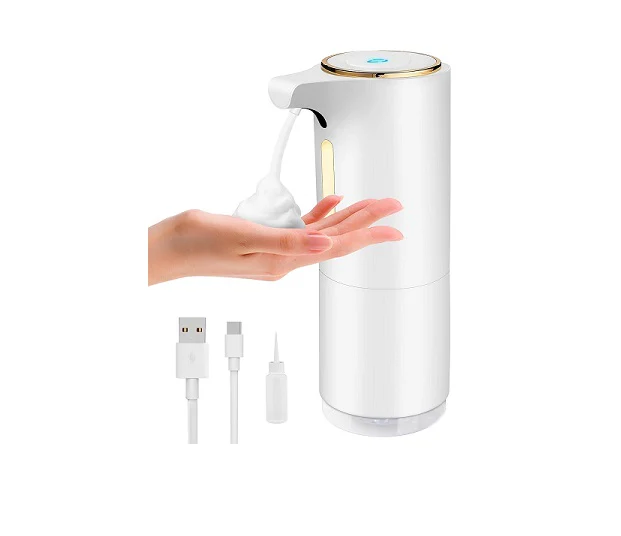 Distributeur de Savon Automatique mousse de 300ml blanc Vendos85