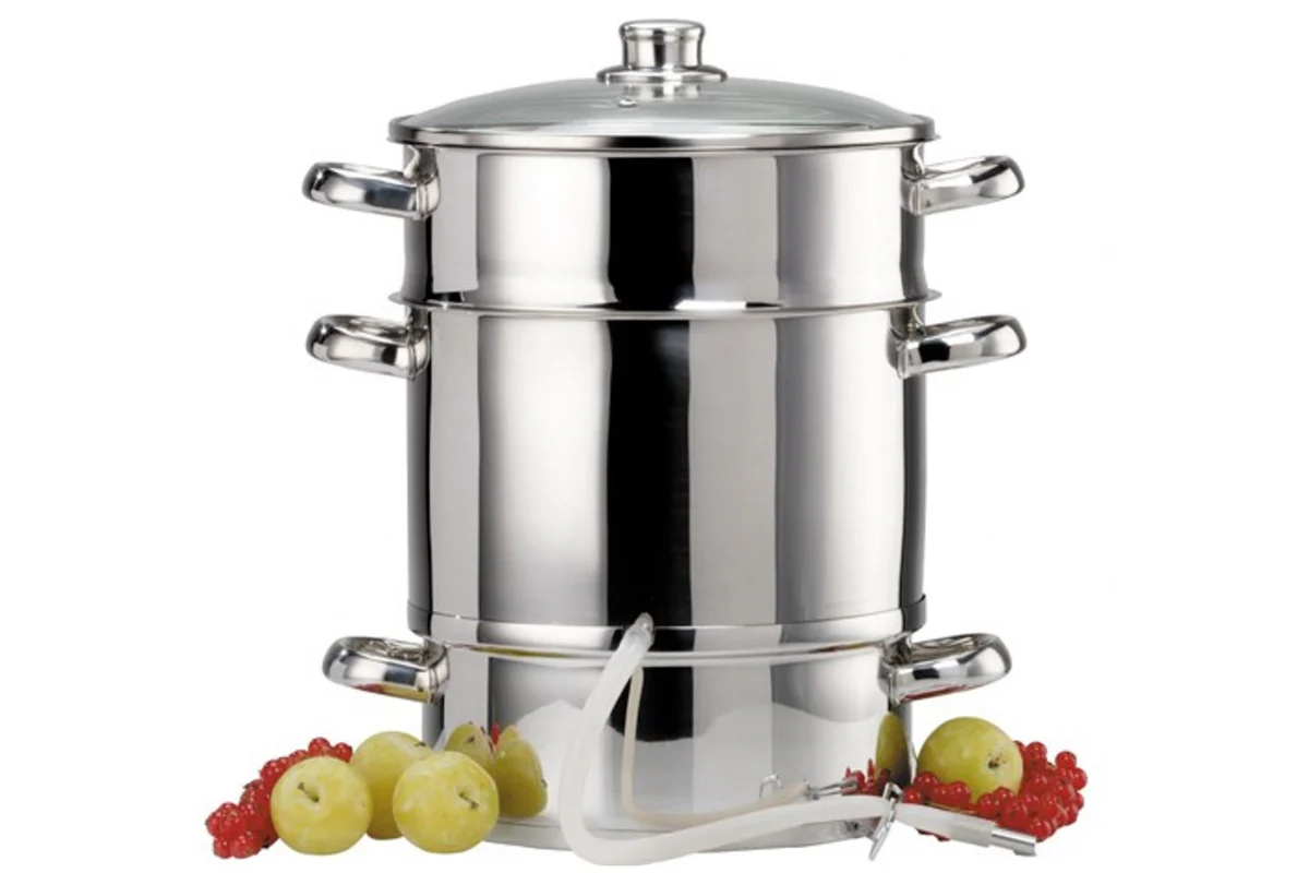 Extracteur de jus à vapeur en inox 26 cm 342635 Baumalu