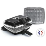Gaufrier électrique Super 2 Traditionnel noir 1000 W Lagrange