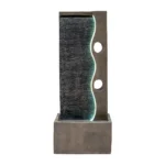 Fontaine de Jardin Cascade Électrique « Harmony Falls » Extérieure LED Pompe Monstershop