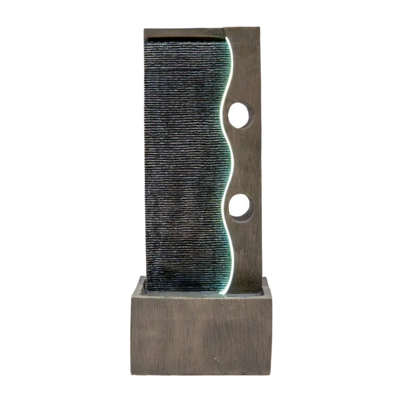 Fontaine de Jardin Cascade Électrique « Harmony Falls » Extérieure LED Pompe Monstershop