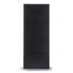 Meuble à chaussures KIBO 4 Compartiments, Noir Don Hierro