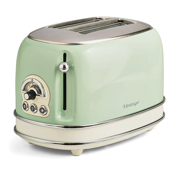 Grille pain 2 fentes Vintage Verde 810 W Ariete 155 Ariete
