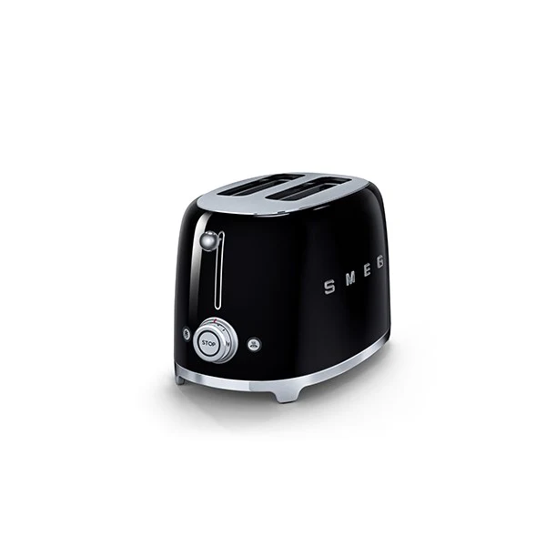 Toaster 2 fentes noir 950 W TSF01BLEU Smeg