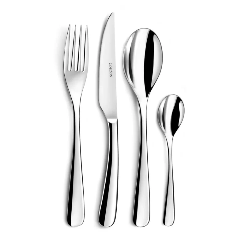 Haikou - Ménagère 74 pièces en coffre bois Couzon