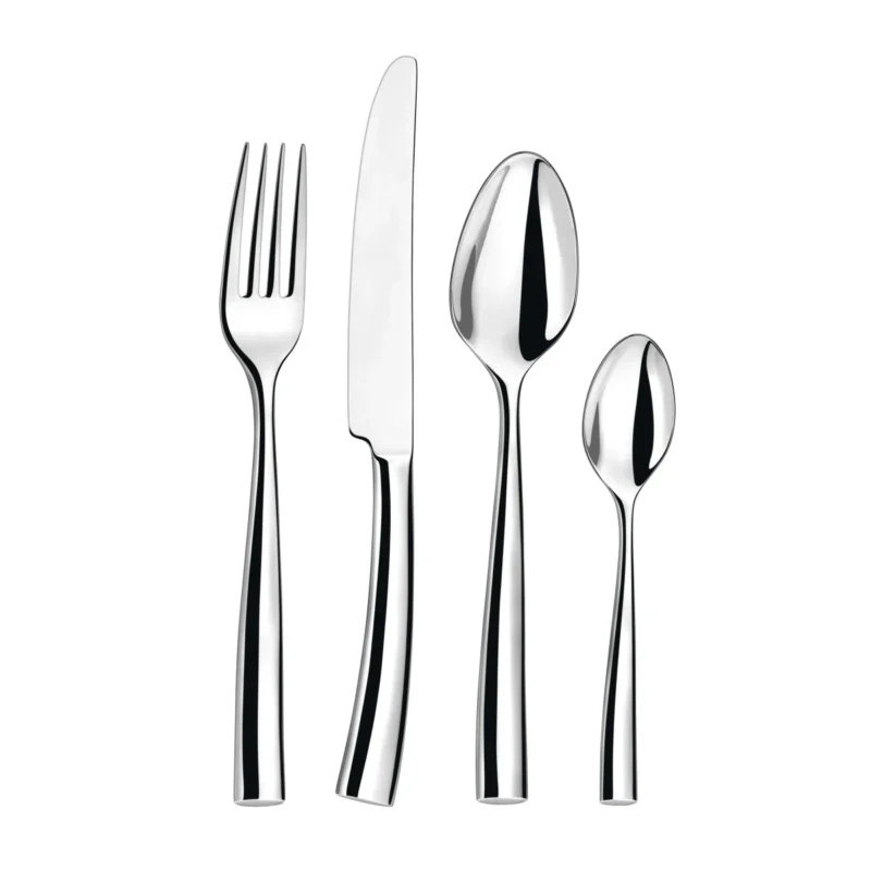 Silhouette - Ménagère 50 pièces en coffre bois Couzon