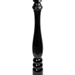 Paris Moulin à poivre manuel en bois laqué noir 80 cm Peugeot
