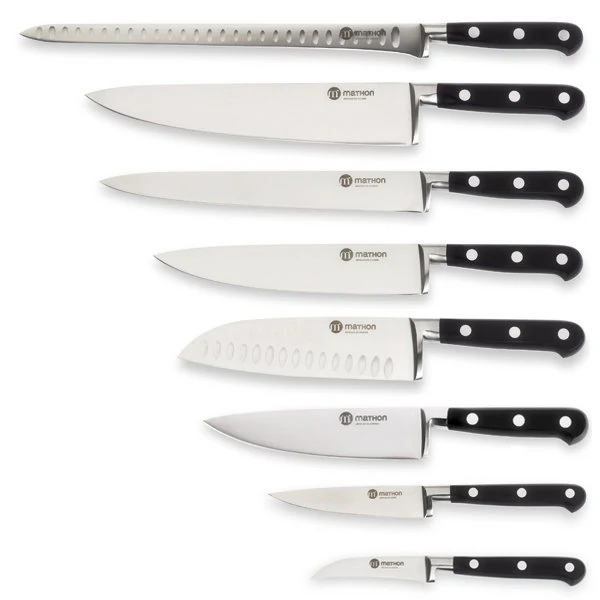 Lot 8 couteaux de cuisine Les Spécialistes Mathon