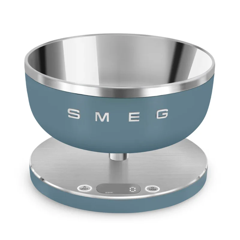 Balance de cuisine Bleu Mat Smeg