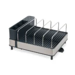 Égouttoir à vaisselle extensible en acier inoxydable Joseph Joseph