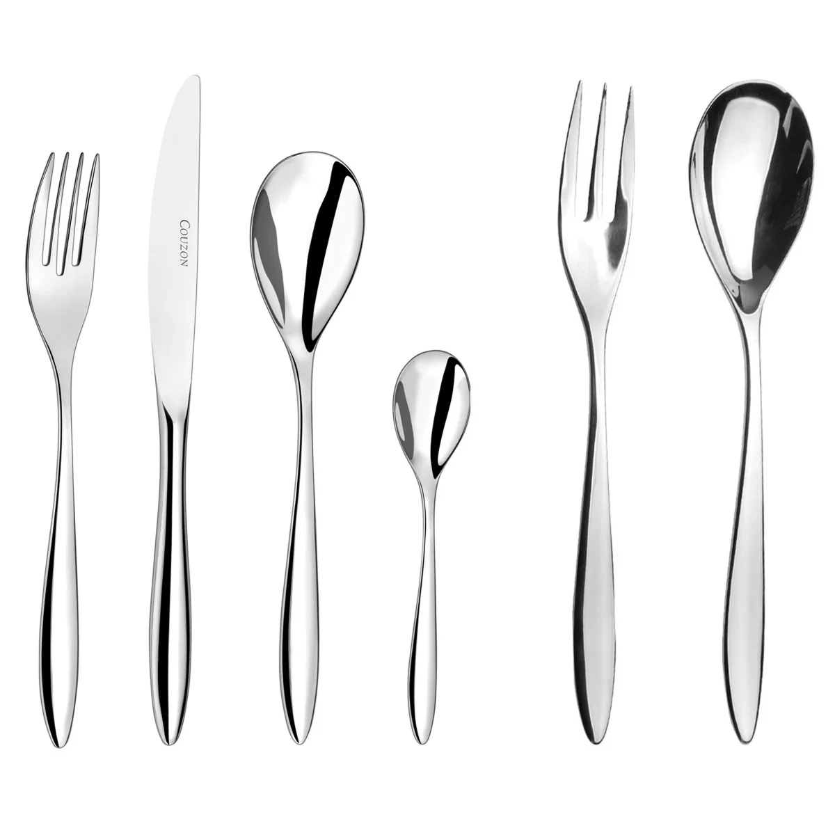 Epsilon - Ménagère 50 pièces en coffre bois Couzon Epsilon - Ménagère 50 pièces en coffre bois Couzon