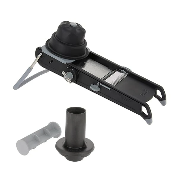 Lot mandoline swing Plus noir et accessoire rondelle Gravity De Buyer